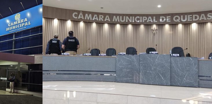  Vereadores, secretário e ex-servidores de Quedas do Iguaçu são alvos de operação que apura pagamento de propinas