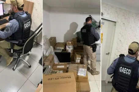 MPPR cumpre 9 mandados de busca e apreensão em apuração de crimes contra a administração pública envolvendo serviços prestados a hospital de Cascavel