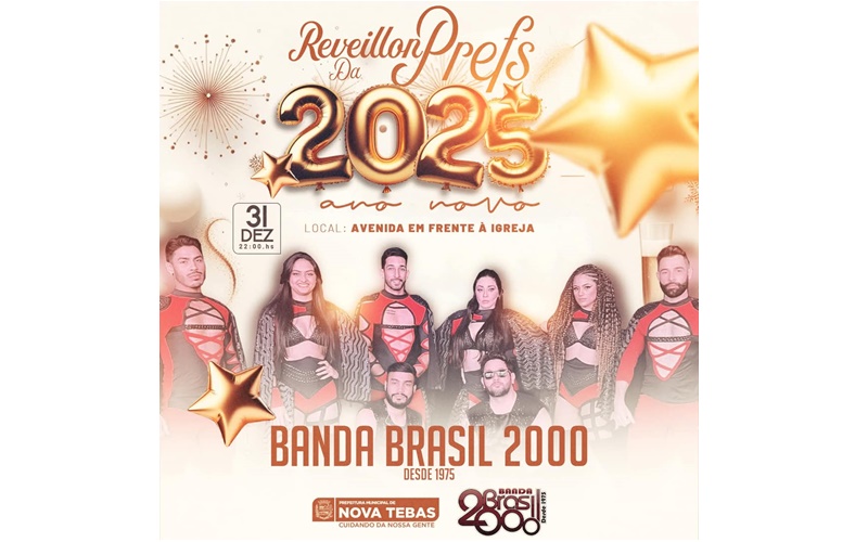 MPPR apura suposto sobrepreço na contratação de uma banda para show da virada em Nova Tebas