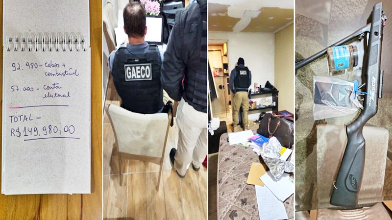  Operação do MPPR investiga crimes praticados por ex-secretário de Habitação e Urbanismo e ex-servidores de Guarapuava