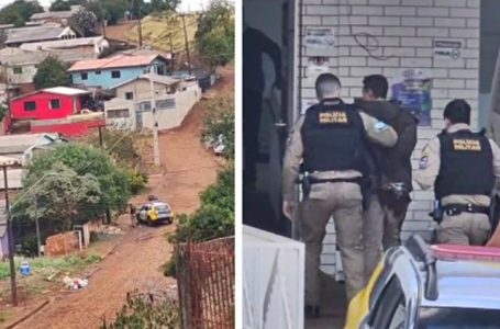 Acusado de diversos furtos em Pitanga e com mandado de prisão é preso pela PM após tentativa de fuga e resistência