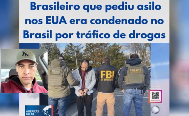  Pitanguense condenado a 12 anos por tráfico de drogas é preso nos EUA