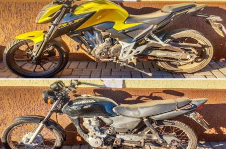 Preso com duas motos adulteradas em Pitanga. Uma delas foi furtada no Rio Grande do Sul