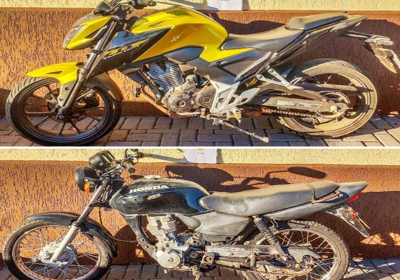  Preso com duas motos adulteradas em Pitanga. Uma delas foi furtada no Rio Grande do Sul