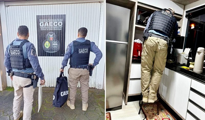 Gaeco cumpre três mandados de prisão e cinco de busca e apreensão em Pato Branco e Francisco Beltrão