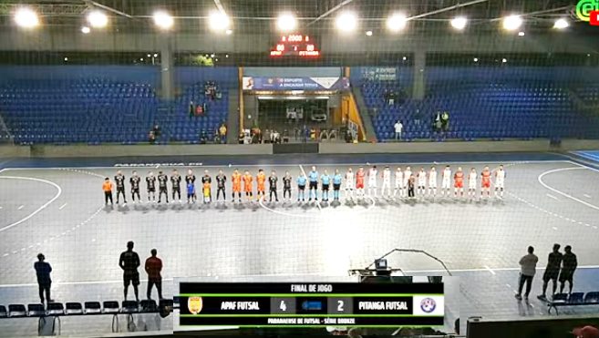 Pitanga perde fora de casa para o APAF de Paranaguá por 4 x 2, pela Série Bronze de Futsal