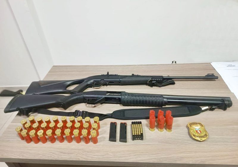 Polícia Civil cumpre mandado de prisão e apreende armas em Pitanga