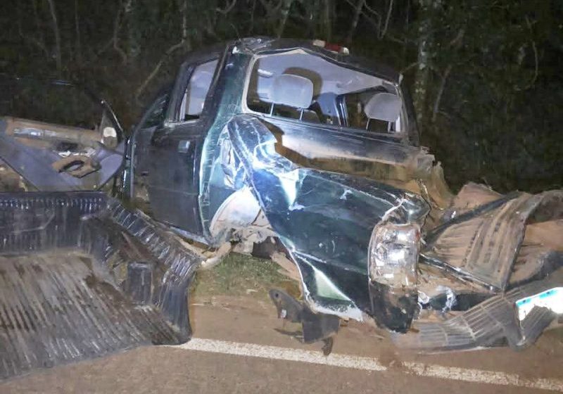 Ranger capota e resulta em duas mortes no interior de Santa Maria do Oeste