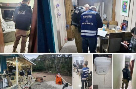 MP cumpre mandados em 8 cidades do Paraná, em nova etapa da Operação Webcida, que combate a venda ilegal de agrotóxicos pela internet