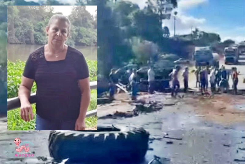  Irmã do Prefeito de Boa Ventura morre após acidente na PRC-466 entre Pitanga e Boa Ventura