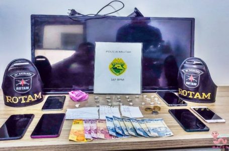 Dois adolescentes são apreendidos em Pitanga, com drogas para venda e objetos furtados