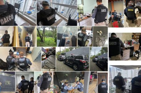 Gaeco cumpre mandados na 3ª fase da Operação Mar Vermelho, que apura desvios de cargas com participação de policiais