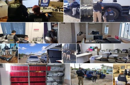 Gaeco de Foz cumpre mandados em operação que apura fraudes na emissão de laudos periciais e restituição ilegal de veículos apreendidos