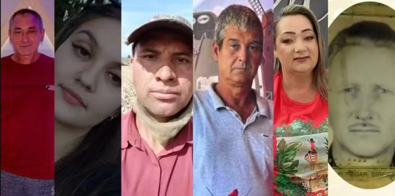  Vítimas de tornado no Paraná são sepultadas