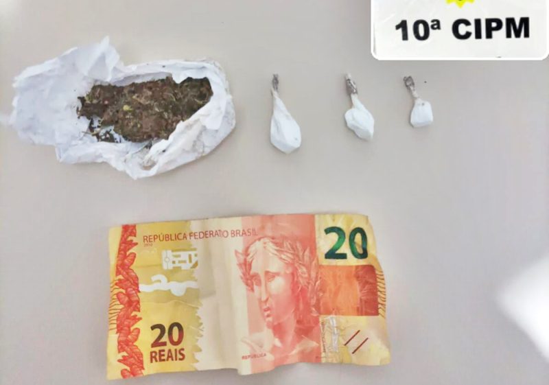  Indivíduos que faziam suposta venda de drogas em Laranjal são encaminhados para Delegacia de Palmital