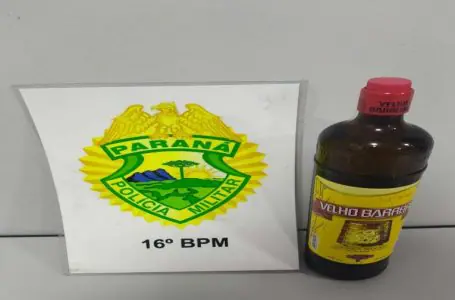 Preso após furtar “Litro de Pinga” em um mercado no Centro de Prudentópolis