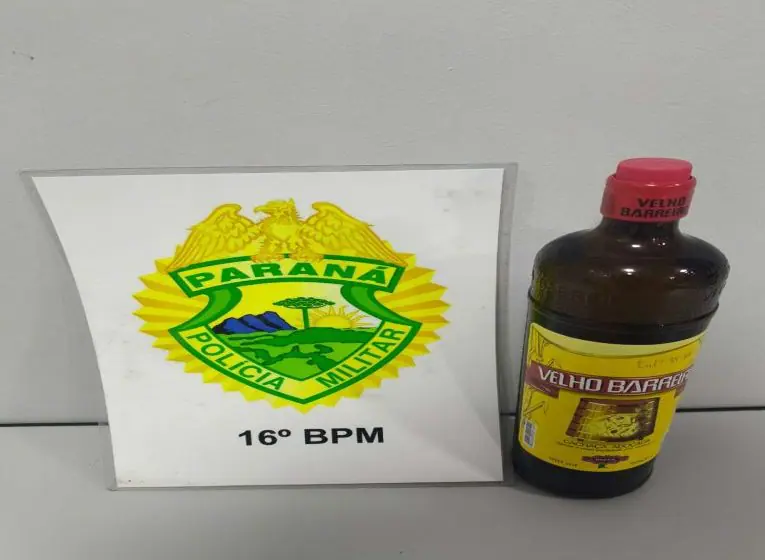  Preso após furtar “Litro de Pinga” em um mercado no Centro de Prudentópolis
