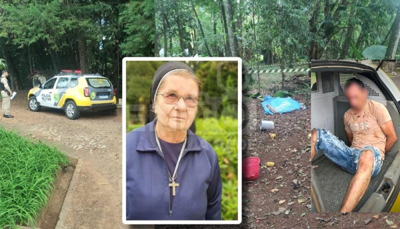  MPPR oferece denúncia criminal por estupro, feminicídio e outros crimes contra homem que matou religiosa de 82 anos em convento de Ivaí