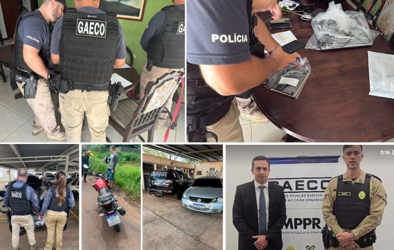  Gaeco cumpre mandados de prisão e de busca e apreensão em operação que apura possíveis crimes cometidos por policiais militares