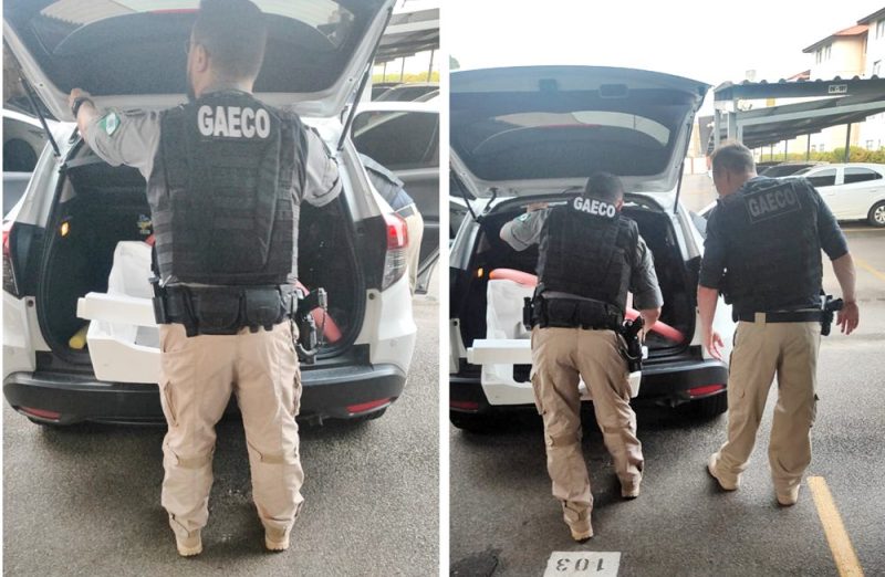  Gaeco cumpre mandados de busca e apreensão em endereços ligados a dois guardas municipais suspeitos de atearem fogo em uma pessoa