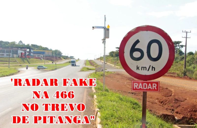  Câmeras e “Falso Radar” em Pitanga passam por investigação pelo MPPR