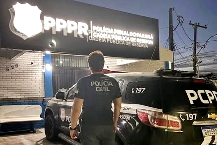  Autor de homicídio qualificado em Cândido de Abreu é preso pela Polícia Civil