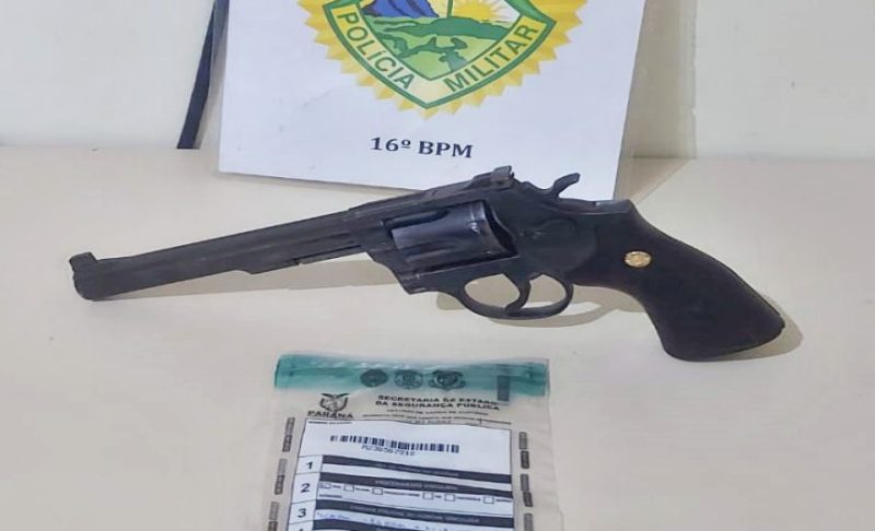  Preso no interior de Pitanga, autor dos tiros na cabeça de um homem em Nova Tebas