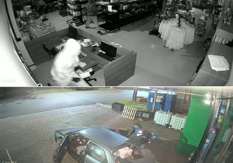  PM prende um dos autores do furto em uma Agropecuária e recupera alguns objetos furtados