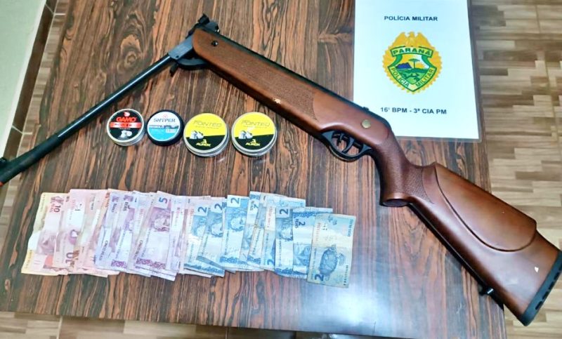  Presos após furto em Agropecuária no Centro de Nova Tebas e objetos recuperados