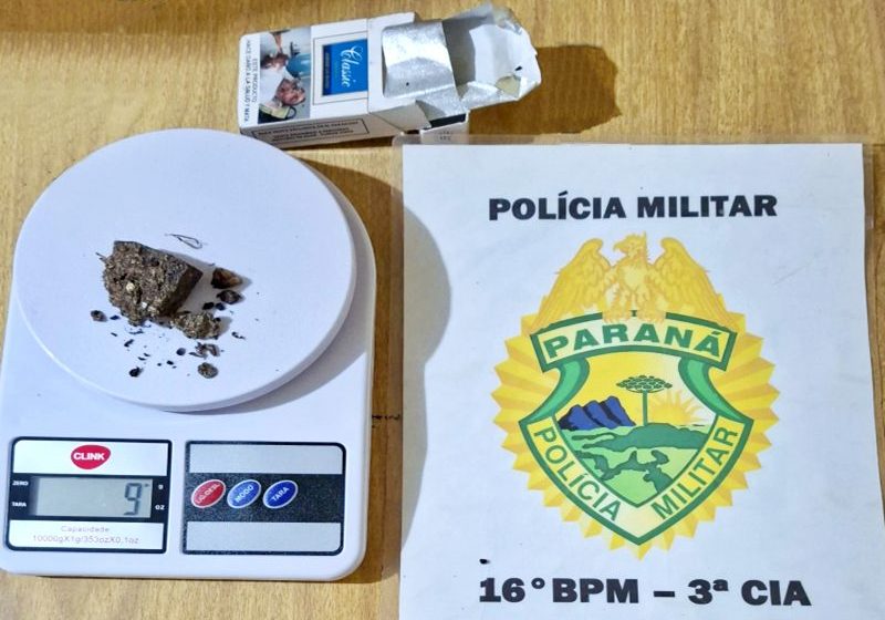  Em Mato Rico – PM apreende maconha com um rapaz de 21 anos que recebeu voz de prisão e foi liberado após assinar o TC