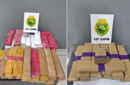 Duas mulheres e um homem são presos com maconha em ônibus na Rodoviária de Laranjeiras do Sul
