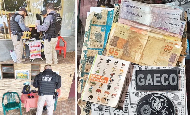  Gaeco cumpre 35 mandados em operação que apura crimes de organização criminosa, lavagem de dinheiro e jogo do bicho