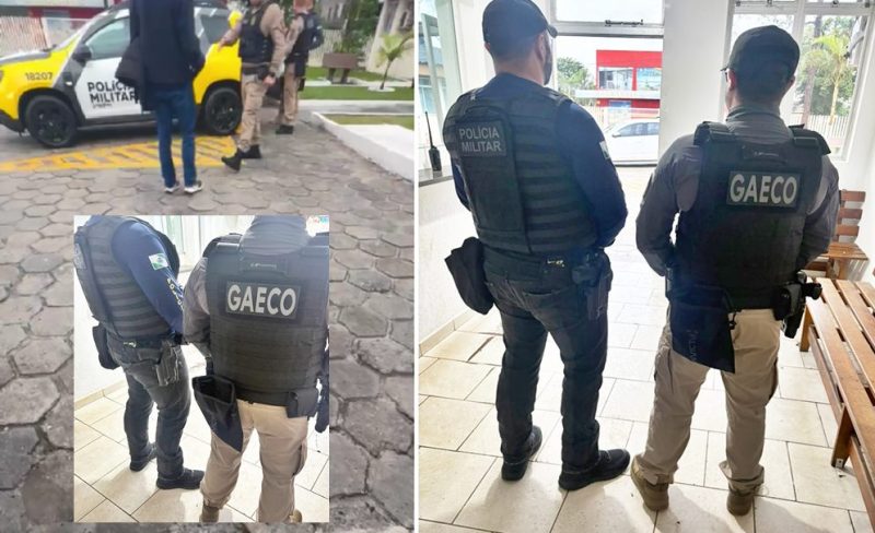  Gaeco prende dois PMs investigados pela prática de extorsão, tortura, sequestro e outros crimes, em Pontal do Paraná