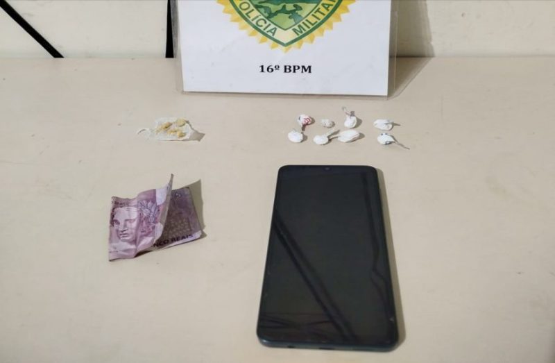  Preso por tráfico de drogas e corrupção de menores em Pitanga