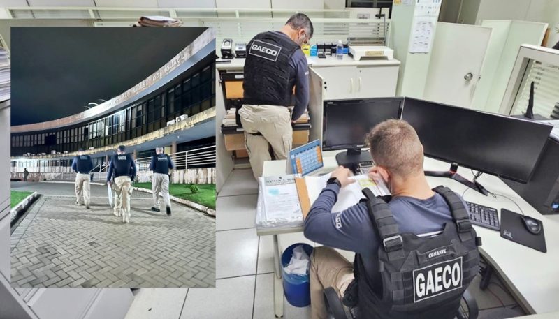 Gaeco deflagra operação em três prefeitura contra grupo investigado por supostas apropriações indevidas de acervo técnico e fraudes em licitações