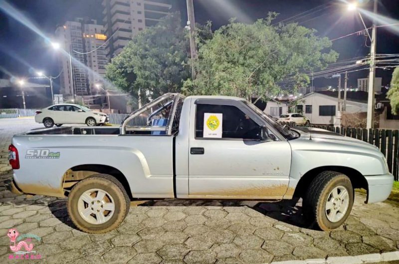  Embriagado é preso após furtar uma S10 do pátio de um posto de combustível em Campina do Simão